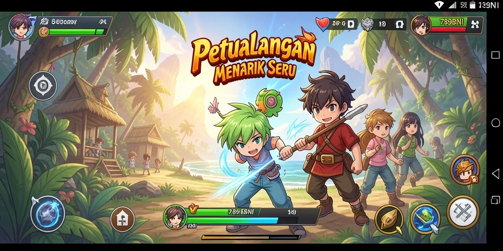 Tampilan gameplay menarik dan dinamis dalam 789BNI.