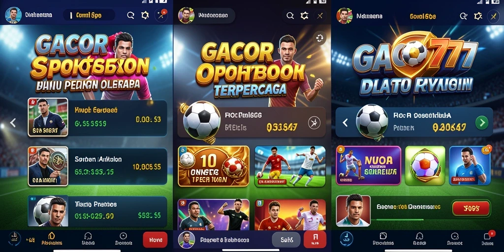 Tampilan antarmuka GACOR777 yang menarik dan mudah digunakan.
