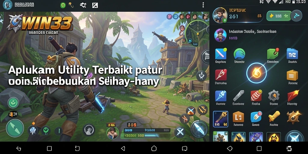 Tampilan antarmuka WIN33 yang modern dan user-friendly.